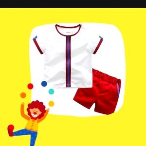 Toddler Red Sport Set